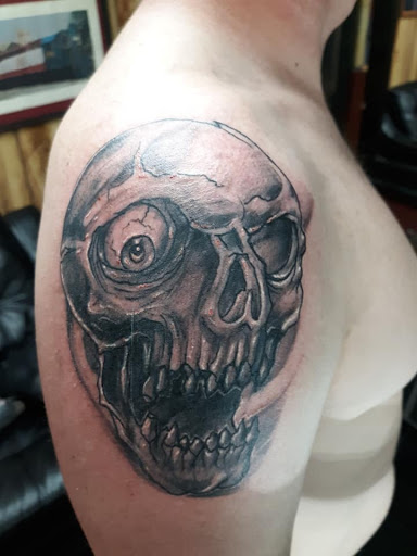Explore female half sleeve tattoo ideas, creative tattoo ideas in Roanoke, available at RailYard INK