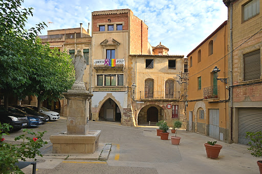 Ajuntament d'Alforja, Ayuntamiento del pueblo en Alforja,Tarragona