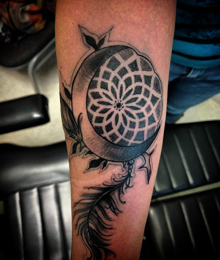 Explore back tattoos ideas guys, creative tattoo ideas in Norwalk, available at Saloon 13 LLC