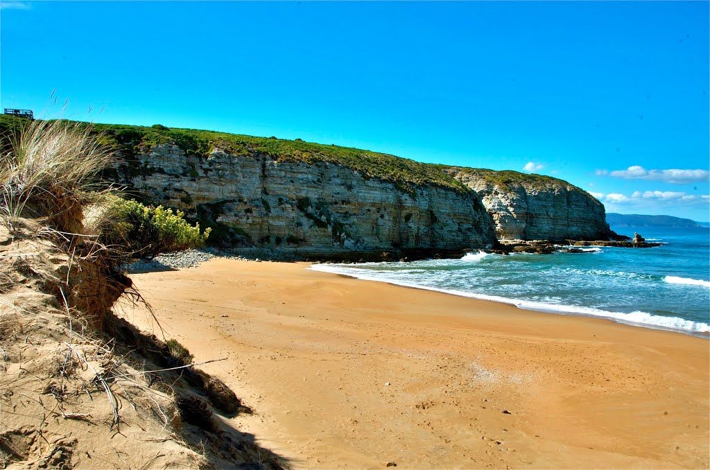 Foto de Clifton Beach com areia brilhante superfície
