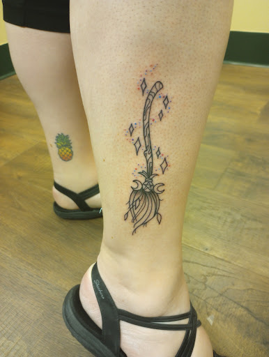 Explore tattoo ideas for the foot, creative tattoo ideas in Auburndale, available at Bird In Hand Tattoo