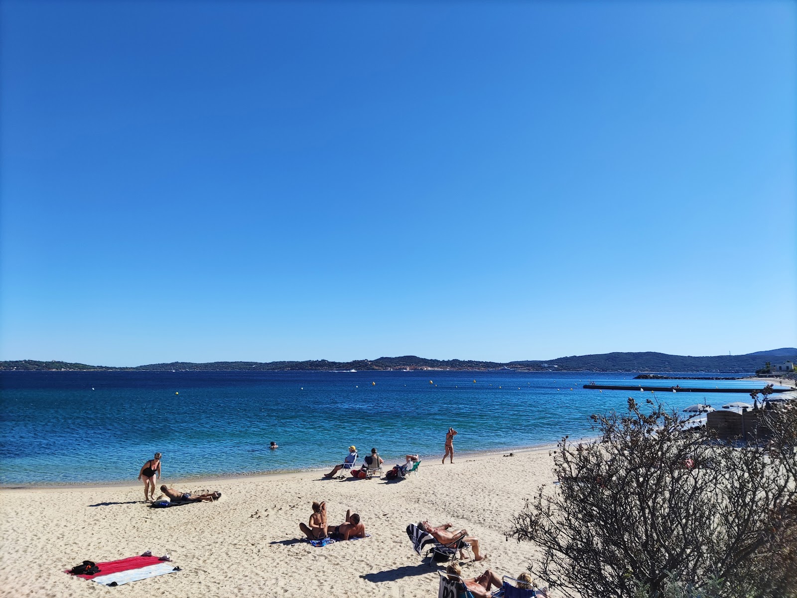 Croisette beach'in fotoğrafı imkanlar alanı