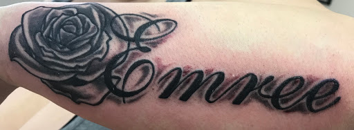 Explore tattoo ideas for a name, creative tattoo ideas in Muncie, available at The Tattoo Studio