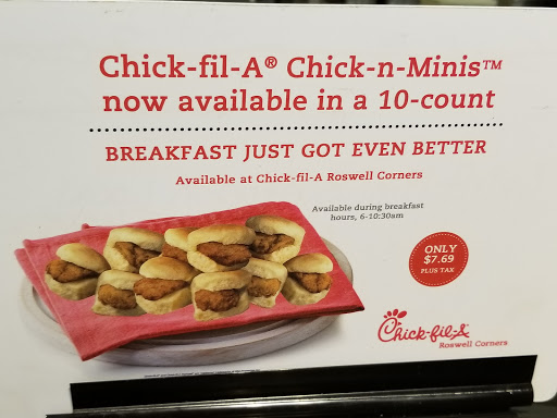Fast Food Restaurant «Chick-fil-A», reviews and photos, 1185 Woodstock Rd, Roswell, GA 30075, USA