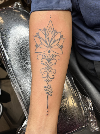 Explore mens daughter tattoo ideas, creative tattoo ideas in Brentwood, available at Ink Addiction