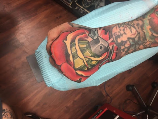 Explore girly tattoo ideas for a sleeve, creative tattoo ideas in Manassas, available at Exposed Temptations Tattoo