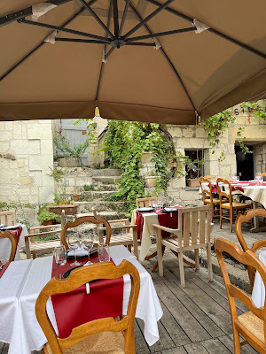 L'auberge de la route d'or à Candes-Saint-Martin