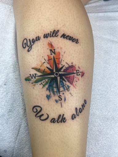 Explore greek goddess tattoo ideas, creative tattoo ideas in Hinesville, available at Dark Horse Art Studios