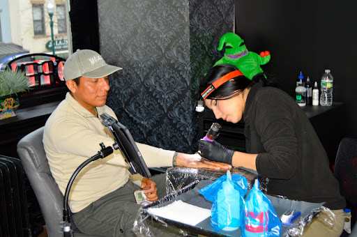 Explore dragonfly tattoo ideas for females, creative tattoo ideas in New Rochelle, available at Lupitas Tattoos