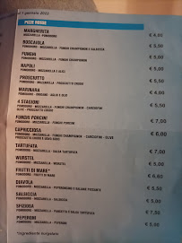 Qui Pizza à Terni carte