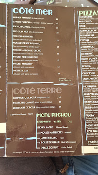 La Table de Rive Gauche à Sérignan menu