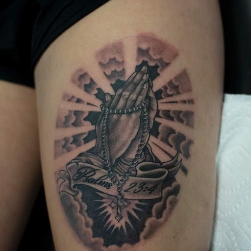 Explore asian dragon tattoo ideas, creative tattoo ideas in Denison, available at Calypso Tattoo