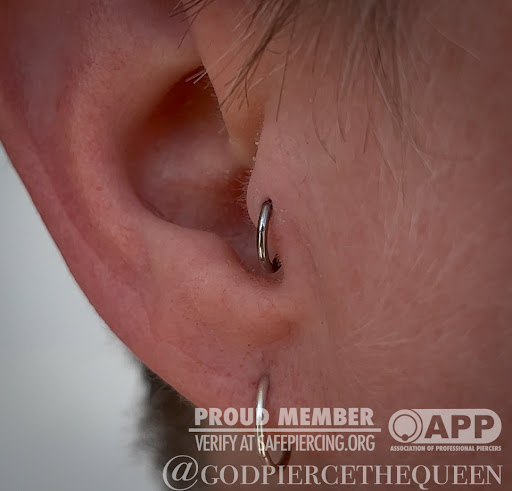 Explore soundwave tattoo ideas, creative tattoo ideas in Terre Haute, available at Piercings by Brett Rice - godpiercethequeen