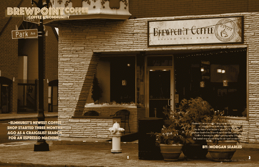 Coffee Shop «Brewpoint Coffee», reviews and photos, 124 W Park Ave, Elmhurst, IL 60126, USA