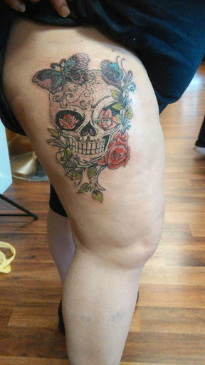 Explore birth time tattoo ideas, creative tattoo ideas in Hudson Falls, available at ALTERED ADDICTION TATTOOS