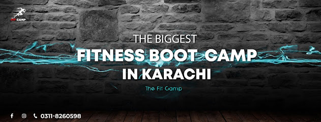 The Fit Camp - Plot no.23-D, Block 7/8 Tipu Sultan Rd, next to Espresso, Habitt, Karachi Memon Co-operative Housing Society Karachi Memon Society PECHS, Karachi, Karachi City, Sindh 75400, Pakistan