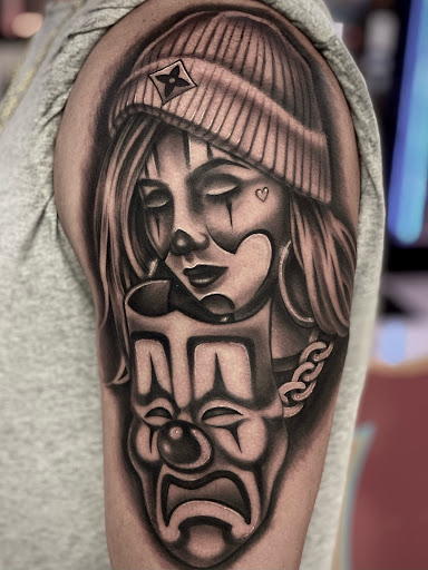 Explore the crow movie tattoo ideas, creative tattoo ideas in Honolulu, available at Sacred Art Tattoo Waikiki