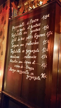 Il Duca à Paris menu