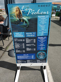 Menu / carte de Le Pêcheur Restaurant à Saint-Trojan-les-Bains