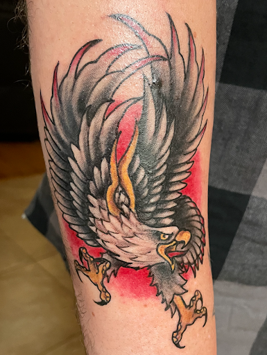 Explore star ideas for tattoos, creative tattoo ideas in Spartanburg, available at Lucky Dice Tattoo Shop Spartanburg