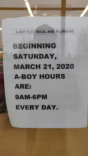 Home Goods Store «A-Boy Electric & Plumbing», reviews and photos, 7365 SW Barbur Blvd, Portland, OR 97219, USA