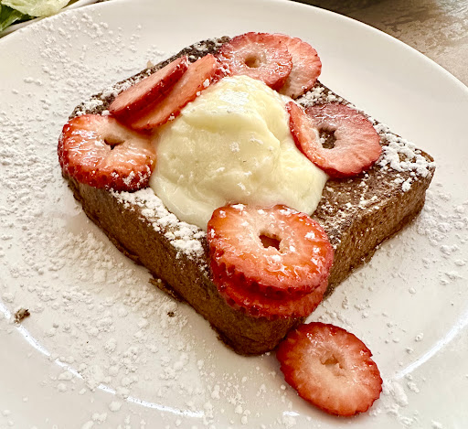 Strawberry cheesecake French toast