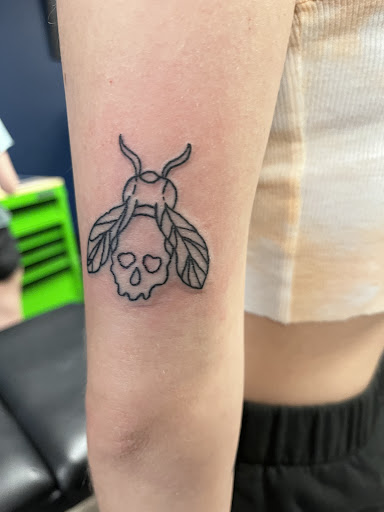 Explore dead rose tattoo ideas, creative tattoo ideas in Asheboro, available at BlackHeart Tattoo