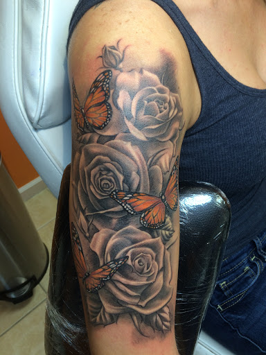 Explore good cover up tattoos ideas, creative tattoo ideas in Bayville, available at Hot Rod INKIN Tattoos, Piercing & Permanent Cosmetics