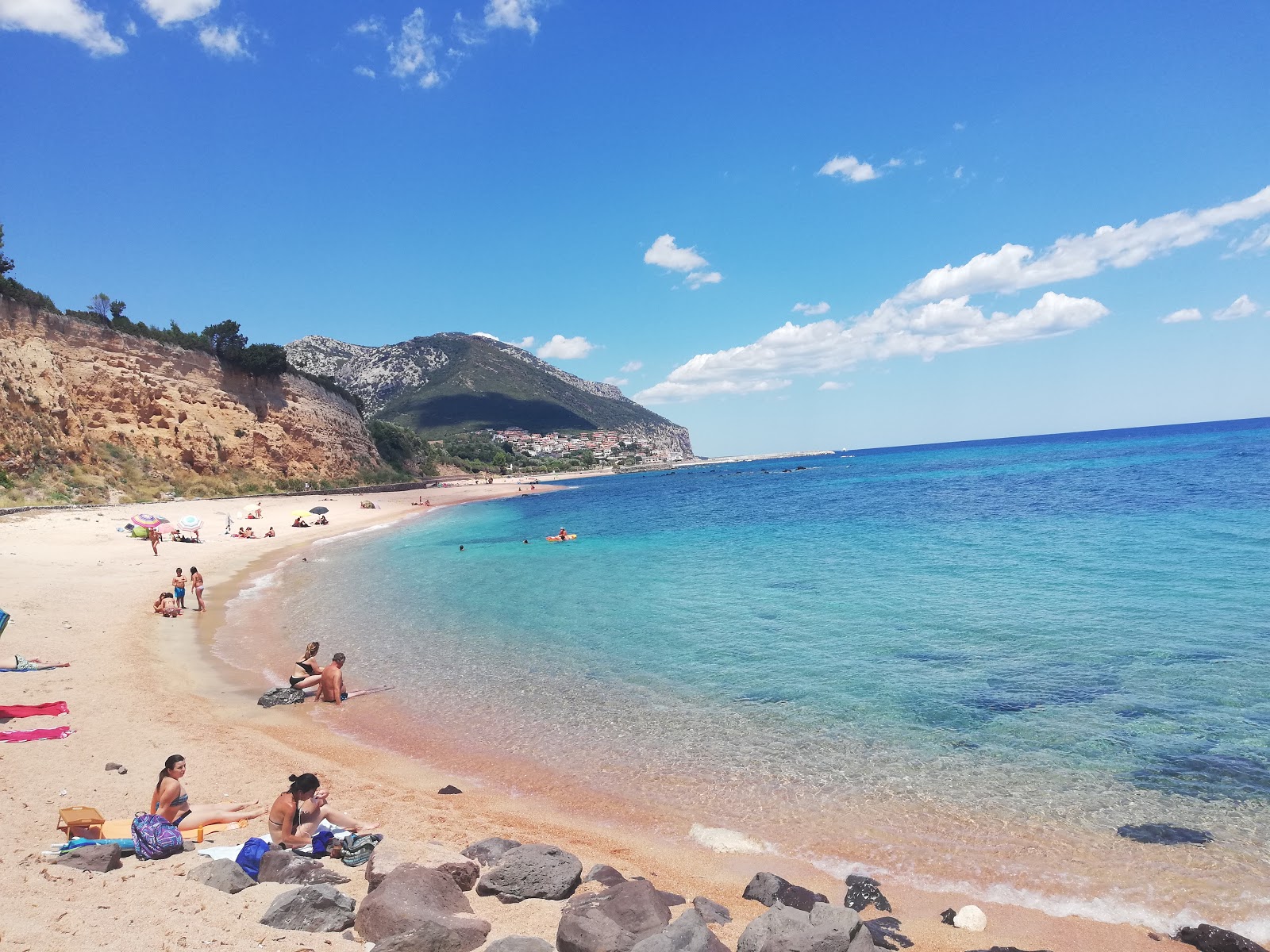 Foto van Palmasera beach met hoog niveau van netheid