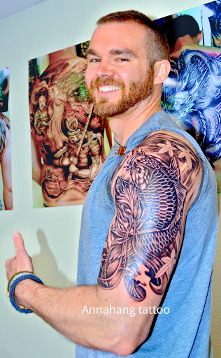 Explore small number tattoo ideas, creative tattoo ideas in Garden Grove, available at Anna Hang Tattoo