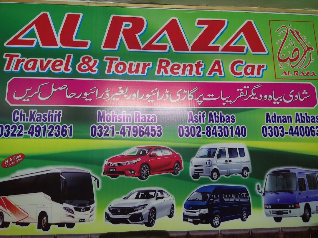Al Raza Travel & Tour Rent Car