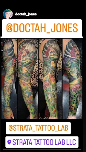 Explore dirty hands clean money tattoo ideas, creative tattoo ideas in Yucca Valley, available at Strata Tattoo Lab LLC