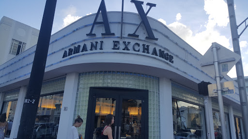 Clothing Store «A/X Armani Exchange», reviews and photos, 760 Collins Ave, Miami Beach, FL 33139, USA