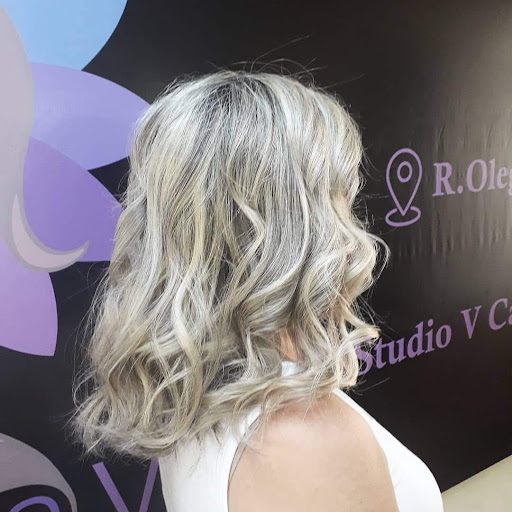 Logo da empresa - Studio v Cabelo, Estética e Terapia