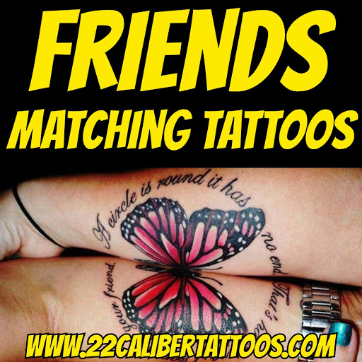 Explore bow hunting tattoo ideas, creative tattoo ideas in Hilliard, available at 22 Caliber Tattoo Mega Studio