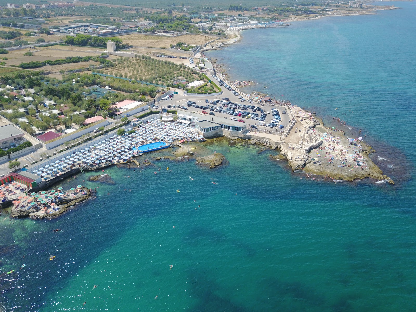 Photo de Lido Trincea zone de station balnéaire