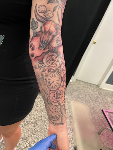 Find best friend tattoos ideas for your next unique tattoo in Sanford at Luv Ink