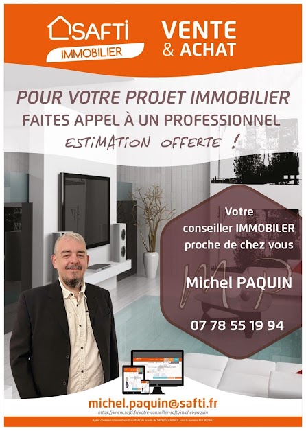 Michel Paquin Safti immobilier à Sarreguemines (Moselle 57)