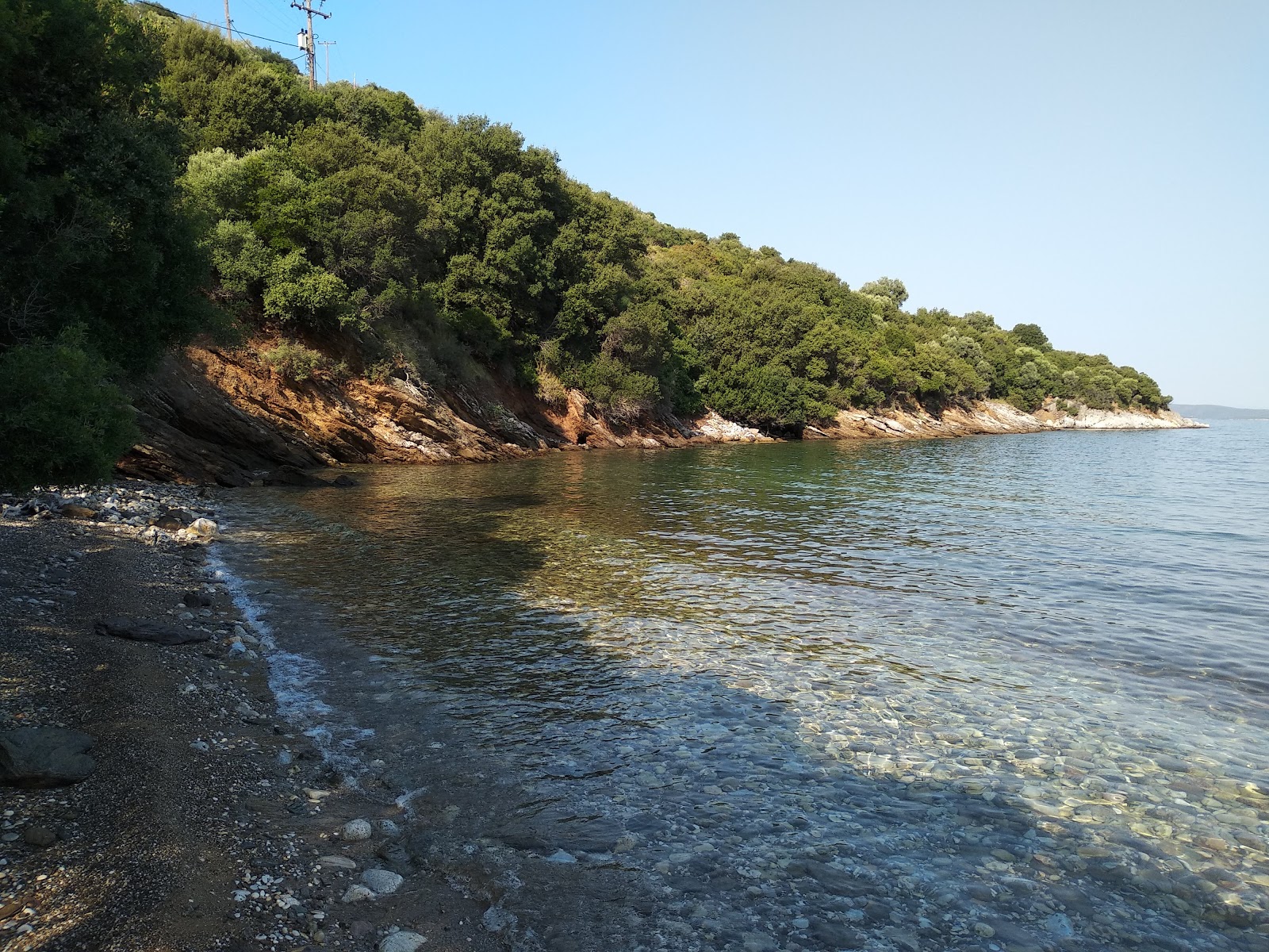 Foto di Stani beach con baia piccola