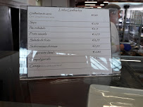 Menu du Cantina Universitária de Santiago à Aveiro