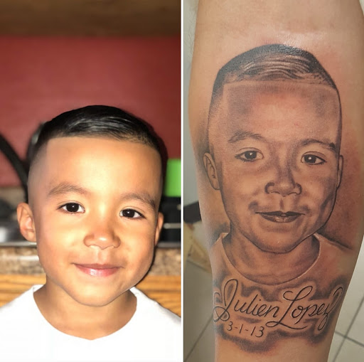 Explore voodoo doll tattoo ideas, creative tattoo ideas in Bakersfield, available at Art Studio