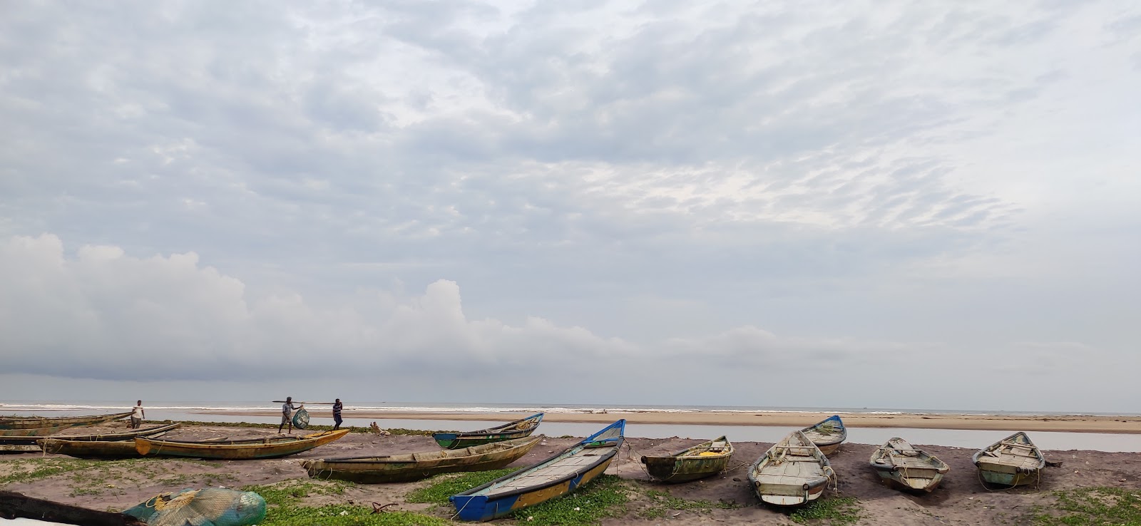 Valokuva Ganagalla Peta Beachista. - suosittu paikka rentoutumisen tuntijoille