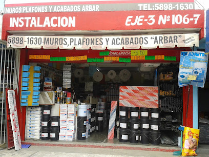 Muros Plafones y Acabados 'Arbar'