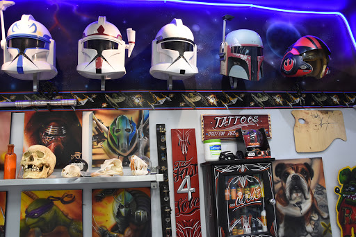 Explore men's back of neck tattoo ideas, creative tattoo ideas in Des Moines, available at All Seeing Eye Tattoo