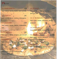 Menu du Pinto Pizza à Septfontaines