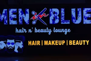 Men in blue Hair and Beauty Salon image