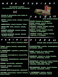 Menu / carte de Pizzaiolo à Montauban