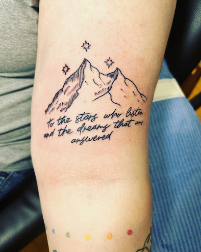 Explore hamsa hand tattoo ideas, creative tattoo ideas in Cedar Falls, available at Tales Untold Tattoos