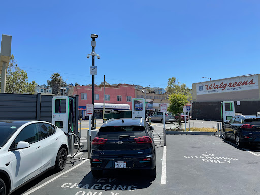 Electric vehicle charging station Daly City