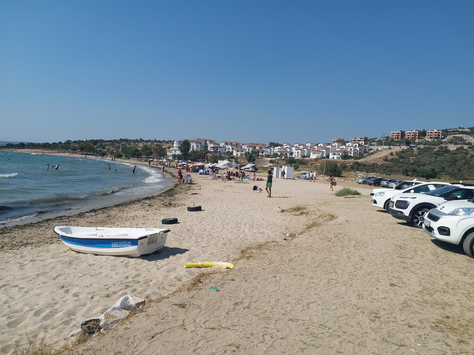Photo of Incekum Beach with partly clean level of cleanliness